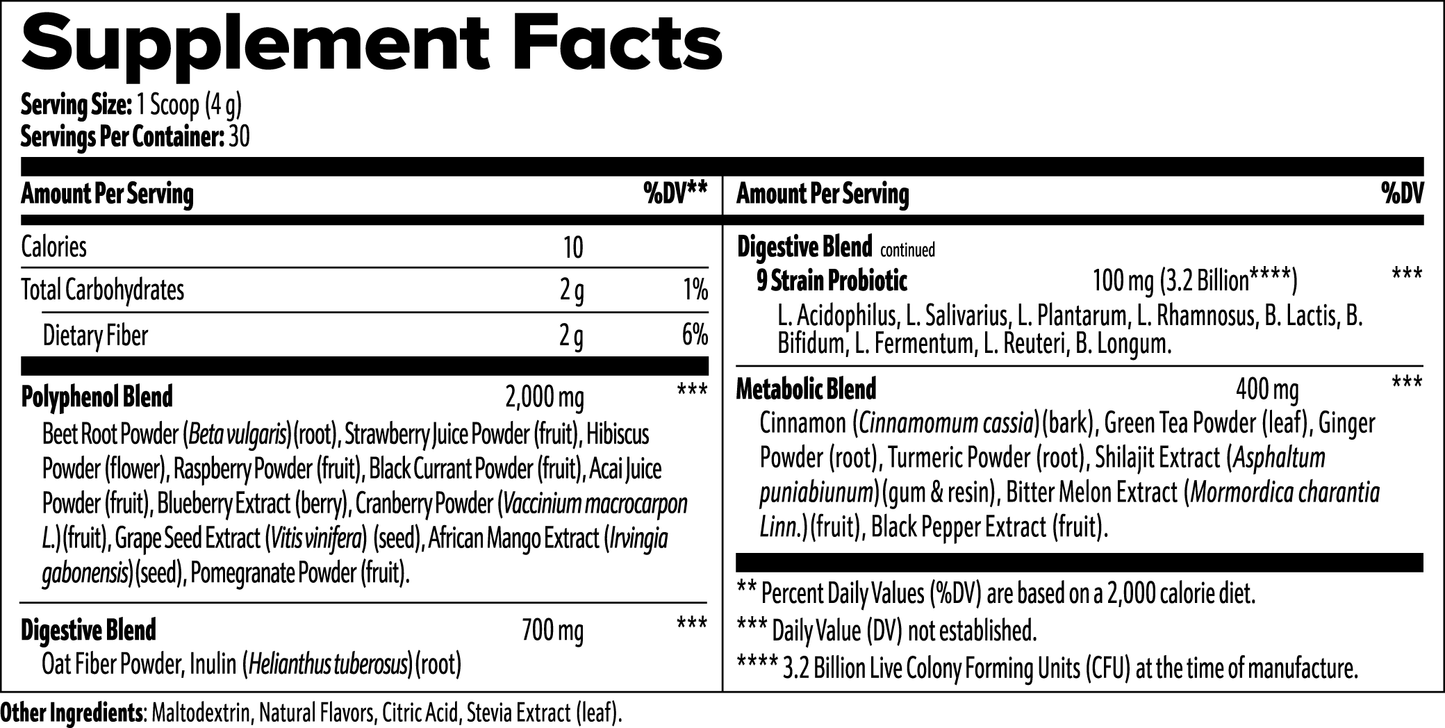 Reds Mega Blend Superfood Powder