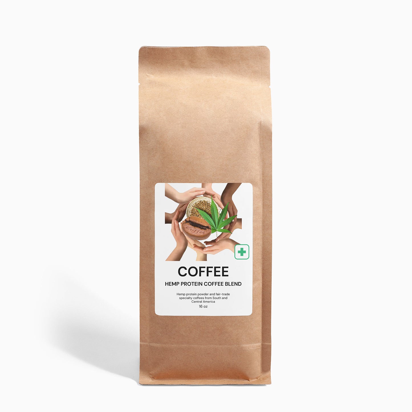 Organic Hemp Coffee Blend - Medium Roast 16oz