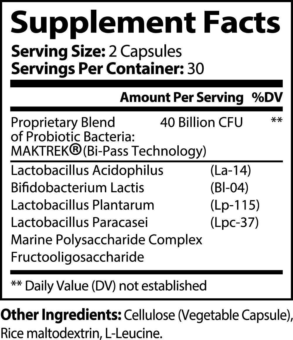 Pre & Probiotic 40 Billion